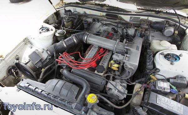 Замена ремня ГРМ на двигателе Toyota 1G-GE