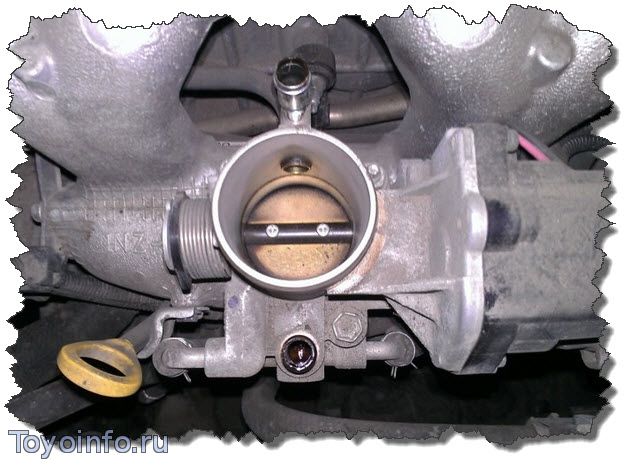 обучение заслонки тойота