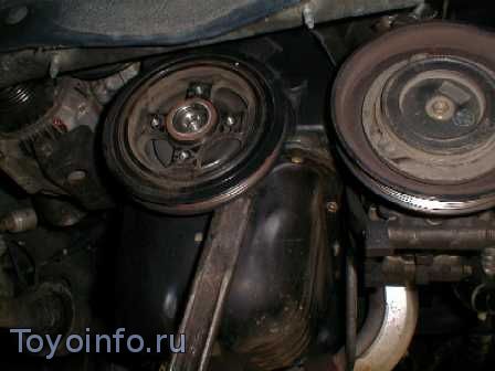 ведущий шкив двигатель Toyota 4E-Fe