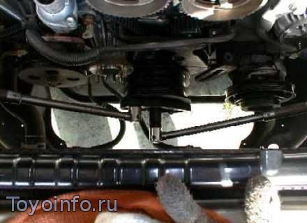 закрепление коленвала